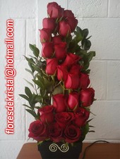 arreglos de rosas (varios